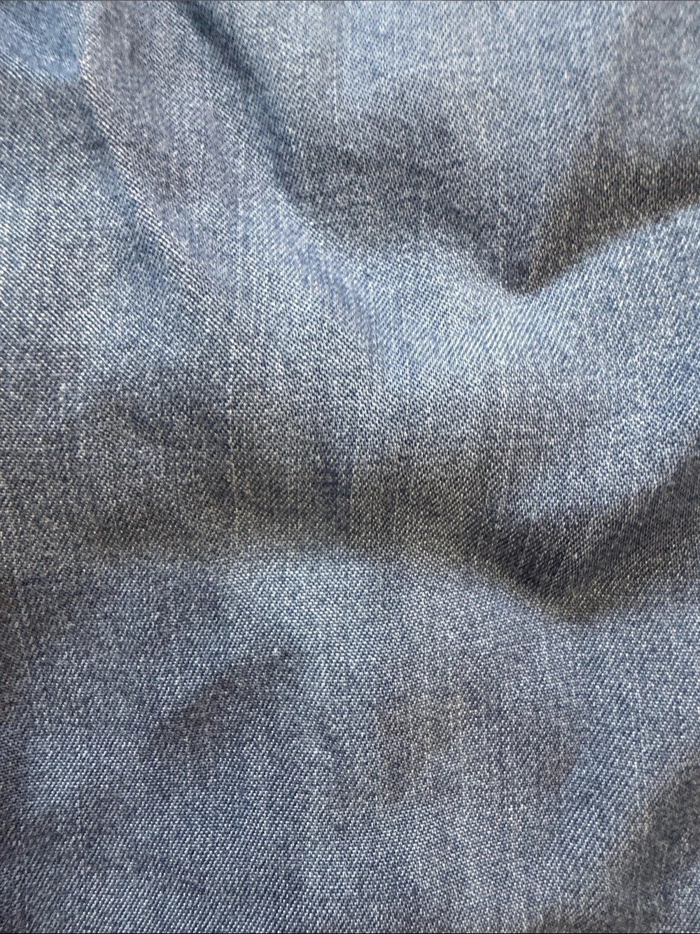 JNY Style Denim-Style Ruffle Dress - Picture 5 of 5